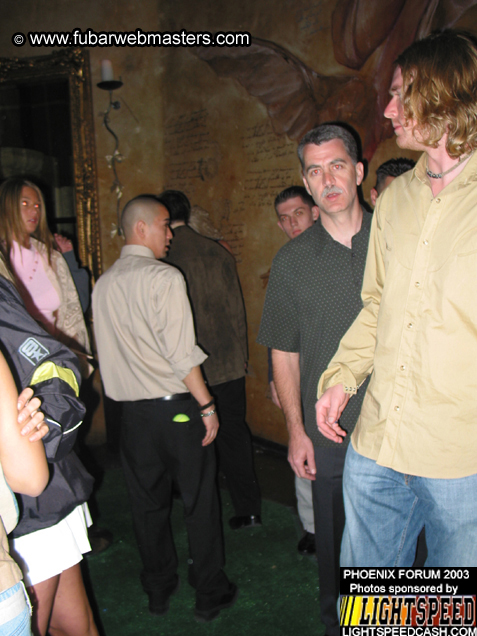 Dinner at Drinkwater's City Hall Steakhouse 2003