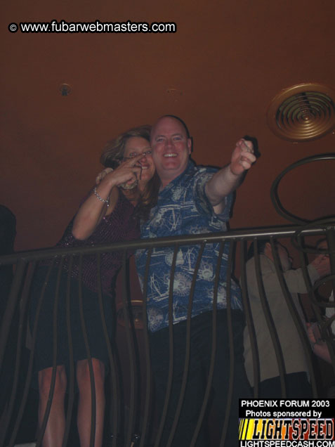 Dinner at Drinkwater's City Hall Steakhouse 2003