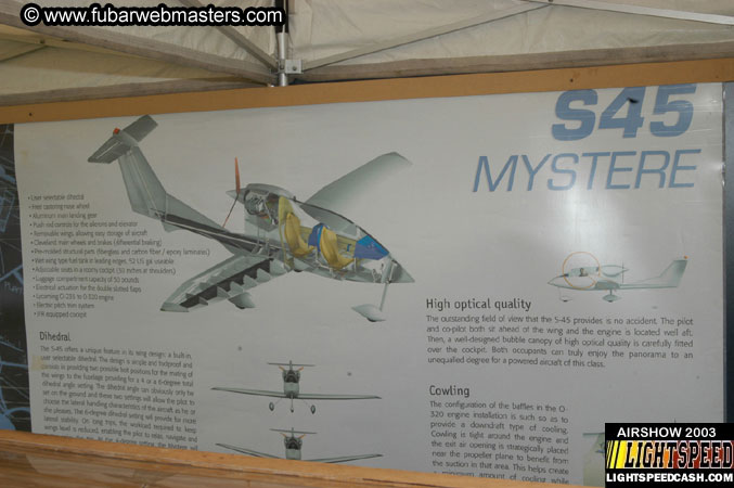 11th Annual Canadian Aviation Expo 2003