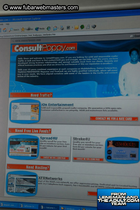 Party @ Poppy & Laurie's Place 2003