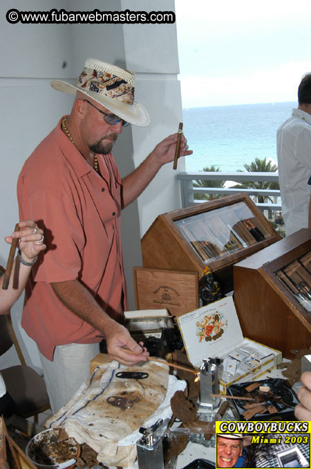 The VIP Scotch and Cigar Party 2003