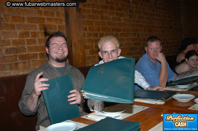 Dinner @ Wonjo's 2003