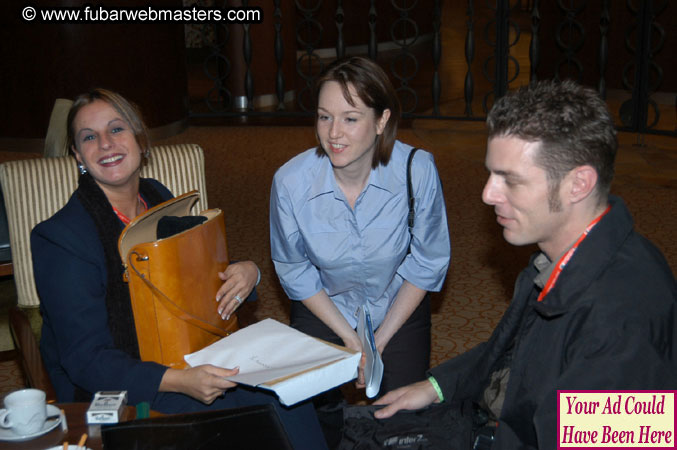 AOE & World Telemedia Conference Show Floor 2003