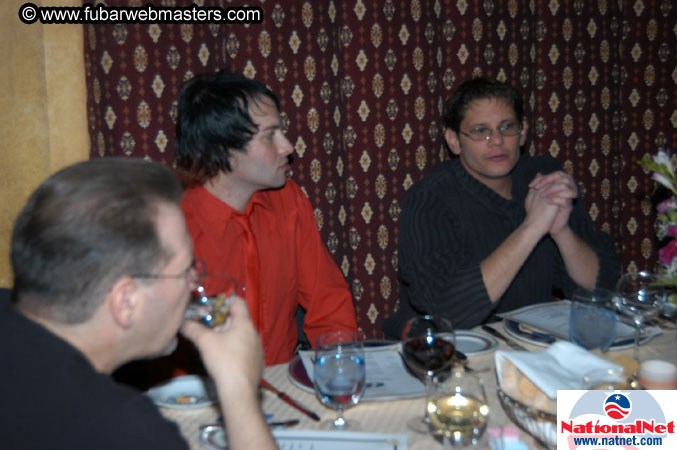 Topbucks Dinner @ Zeffirino 2004