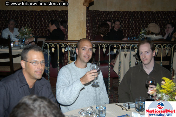 Topbucks Dinner @ Zeffirino 2004