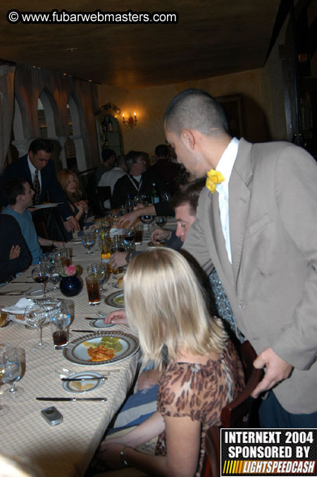 Topbucks Dinner @ Zeffirino 2004