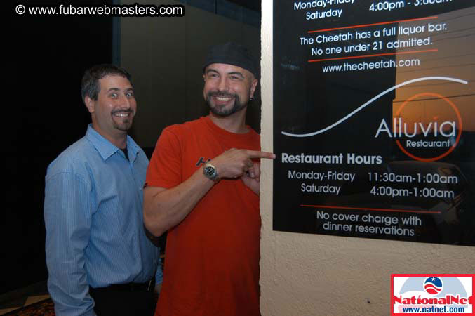 Consumption Junction 5th Aniversary Dinner at Alluvia 2004