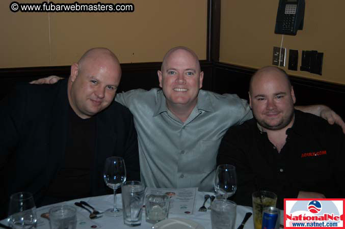 Consumption Junction 5th Aniversary Dinner at Alluvia 2004