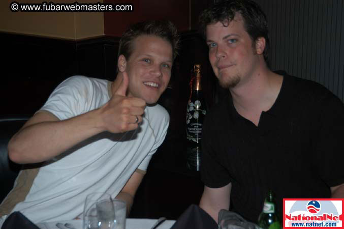 Consumption Junction 5th Aniversary Dinner at Alluvia 2004