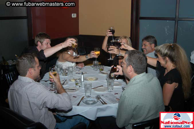 Consumption Junction 5th Aniversary Dinner at Alluvia 2004