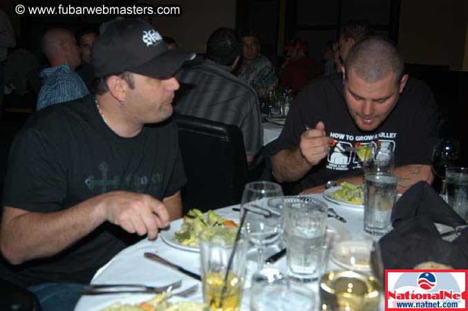 Consumption Junction 5th Aniversary Dinner at Alluvia 2004