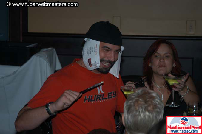 Consumption Junction 5th Aniversary Dinner at Alluvia 2004