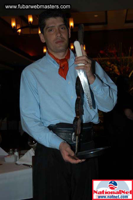 Dinner at Fogo de Chao 2004