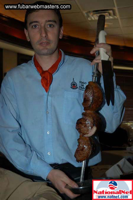 Dinner at Fogo de Chao 2004