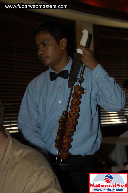 Dinner at Fogo de Chao 2004