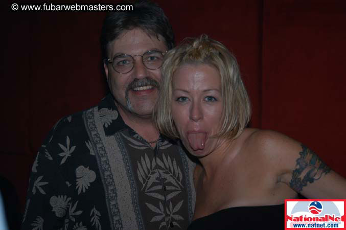 The afterparty at the Velvet Room 2004