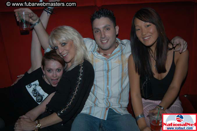 The afterparty at the Velvet Room 2004