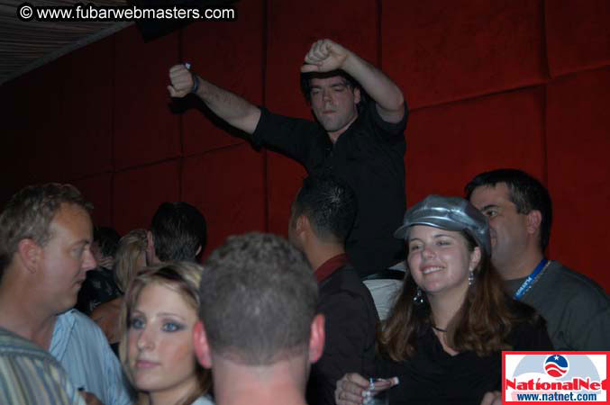 The afterparty at the Velvet Room 2004
