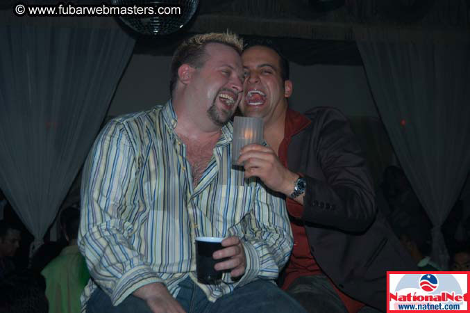 The afterparty at the Velvet Room 2004