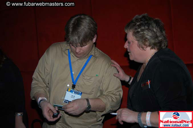 The afterparty at the Velvet Room 2004