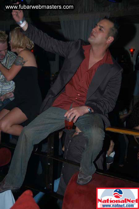 The afterparty at the Velvet Room 2004