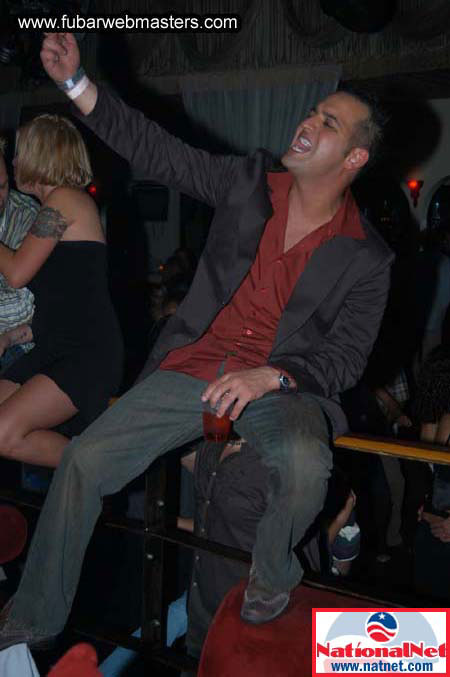 The afterparty at the Velvet Room 2004