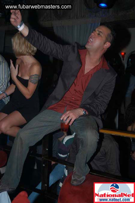 The afterparty at the Velvet Room 2004