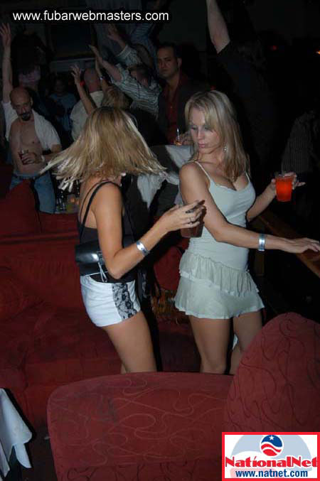 The afterparty at the Velvet Room 2004