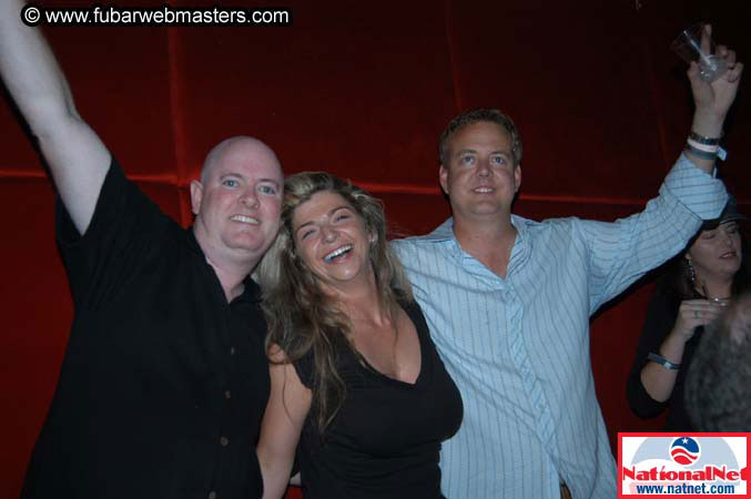 The afterparty at the Velvet Room 2004