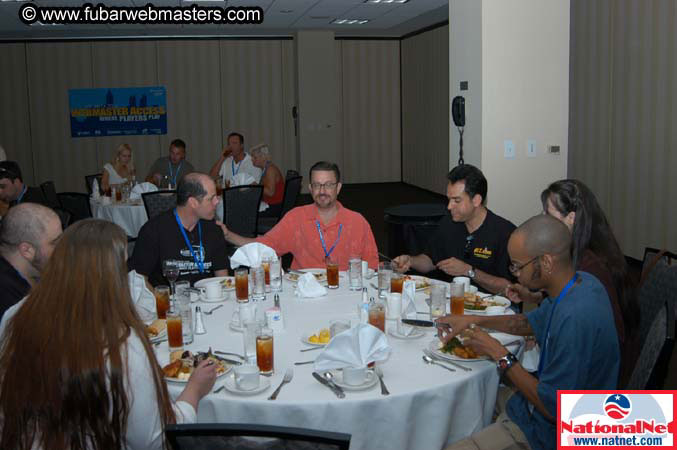 Buffet Dinner at the Hotel 2004