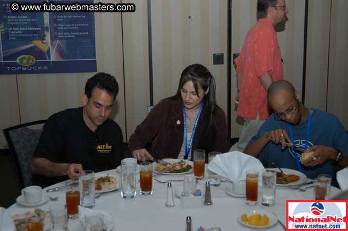 Buffet Dinner at the Hotel 2004