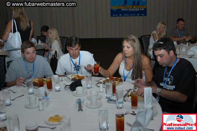 Buffet Dinner at the Hotel 2004