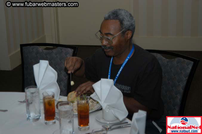 Buffet Dinner at the Hotel 2004