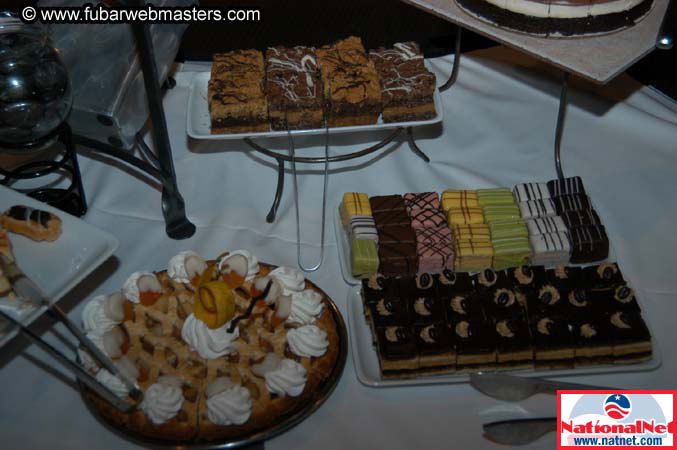 Buffet Dinner at the Hotel 2004