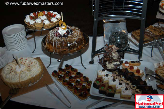 Buffet Dinner at the Hotel 2004