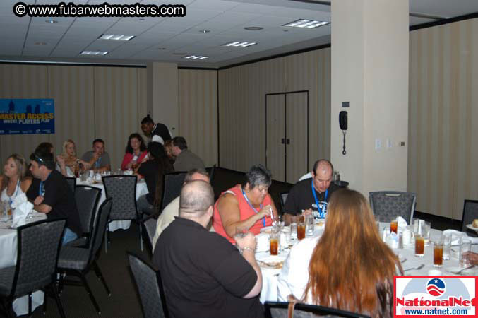 Buffet Dinner at the Hotel 2004