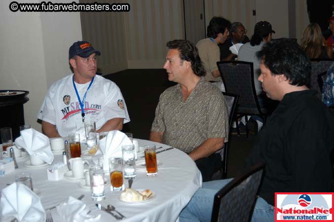 Buffet Dinner at the Hotel 2004