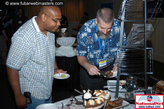 Buffet Dinner at the Hotel 2004