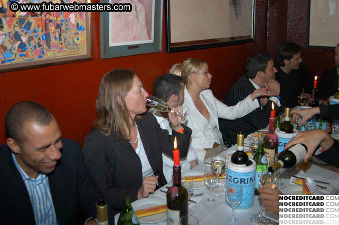 VIP After-party Dinner @ Cuneo's 2004