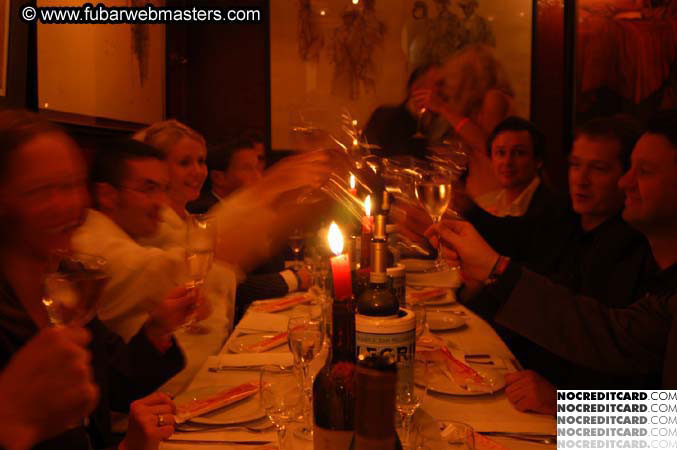 VIP After-party Dinner @ Cuneo's 2004