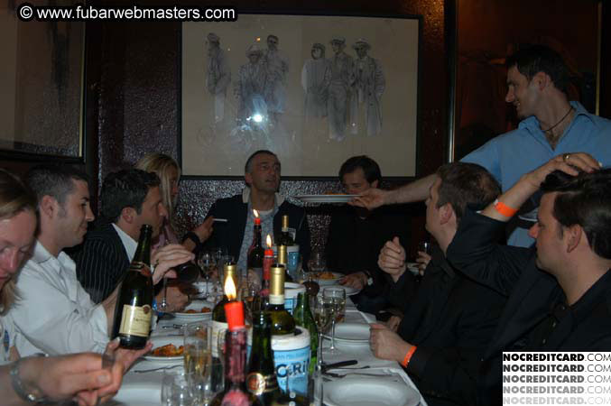 VIP After-party Dinner @ Cuneo's 2004