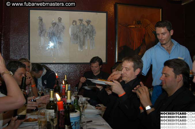 VIP After-party Dinner @ Cuneo's 2004