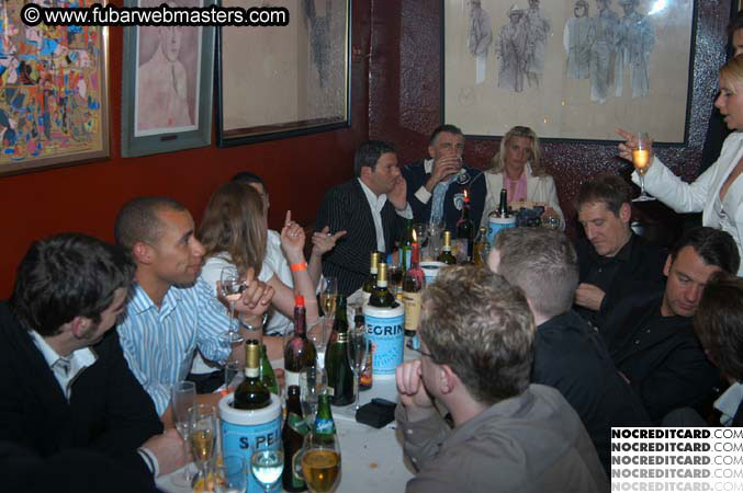 VIP After-party Dinner @ Cuneo's 2004