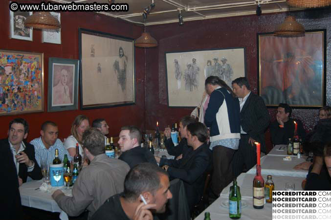 VIP After-party Dinner @ Cuneo's 2004