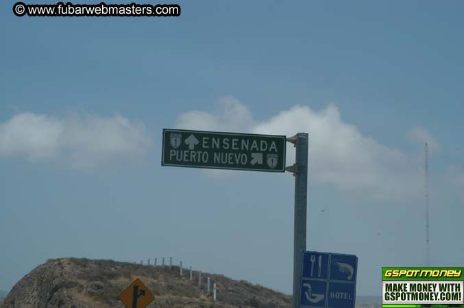 Lobster Lunch in Puerto Nuevo 2004