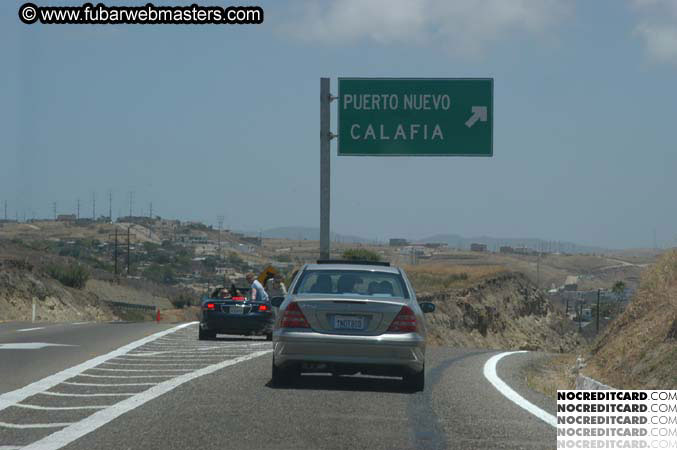 Lobster Lunch in Puerto Nuevo 2004
