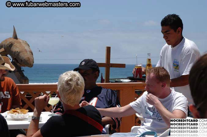 Lobster Lunch in Puerto Nuevo 2004