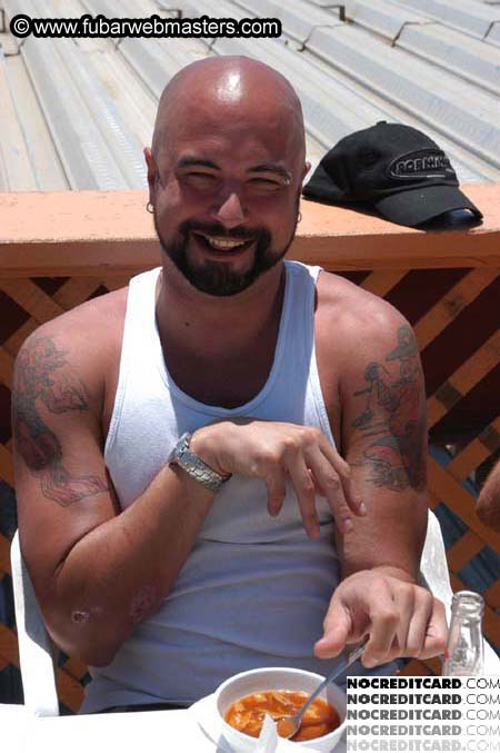 Lobster Lunch in Puerto Nuevo 2004