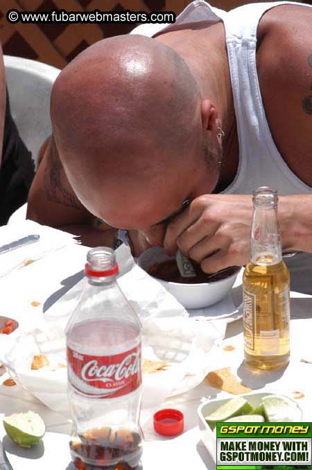 Lobster Lunch in Puerto Nuevo 2004