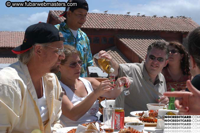 Lobster Lunch in Puerto Nuevo 2004